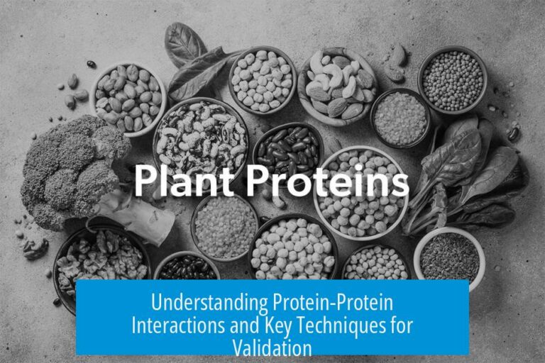 Understanding Protein-Protein Interactions and Key Techniques for Validation