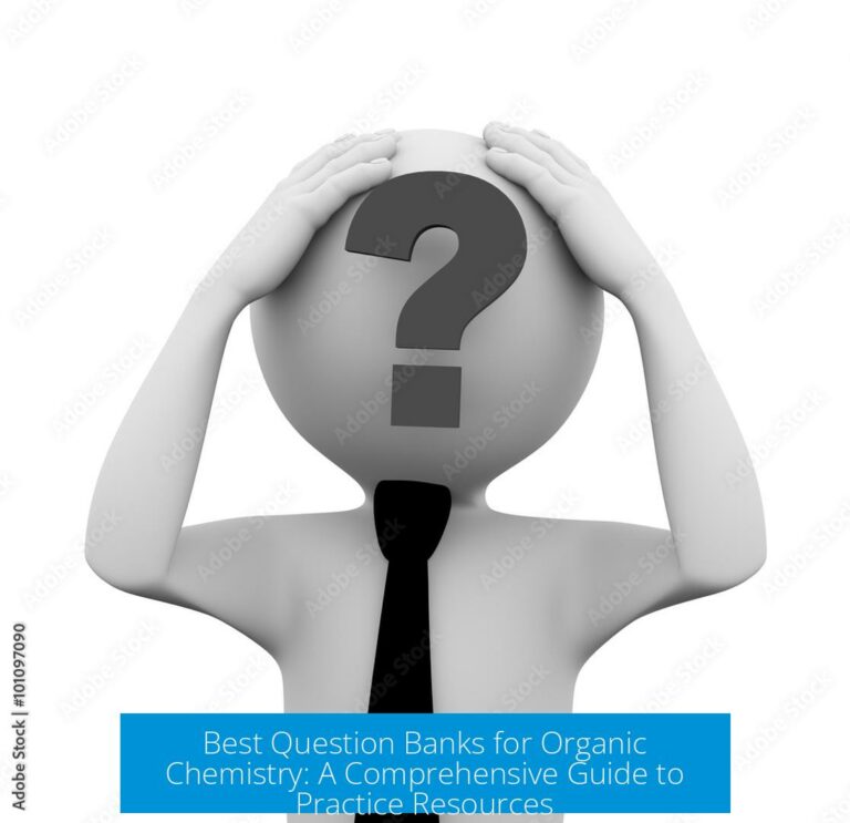 Best Question Banks for Organic Chemistry: A Comprehensive Guide to Practice Resources