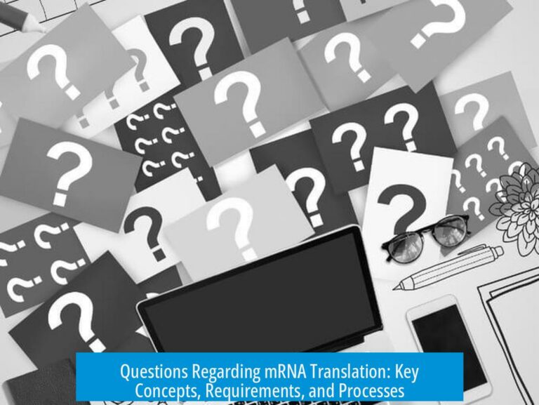 Questions Regarding mRNA Translation: Key Concepts, Requirements, and Processes