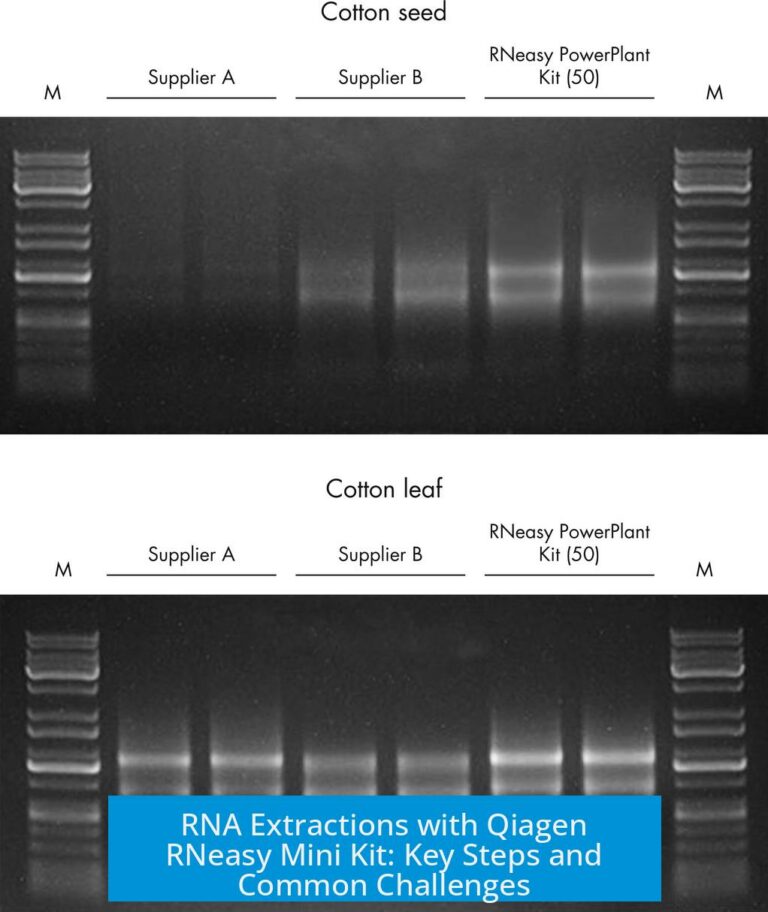 RNA Extractions with Qiagen RNeasy Mini Kit: Key Steps and Common Challenges