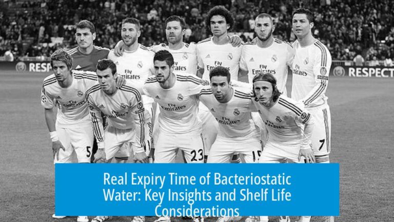 Real Expiry Time of Bacteriostatic Water: Key Insights and Shelf Life Considerations
