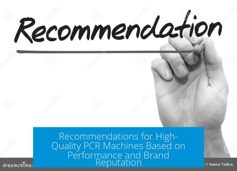 Recommendations for High-Quality PCR Machines Based on Performance and Brand Reputation