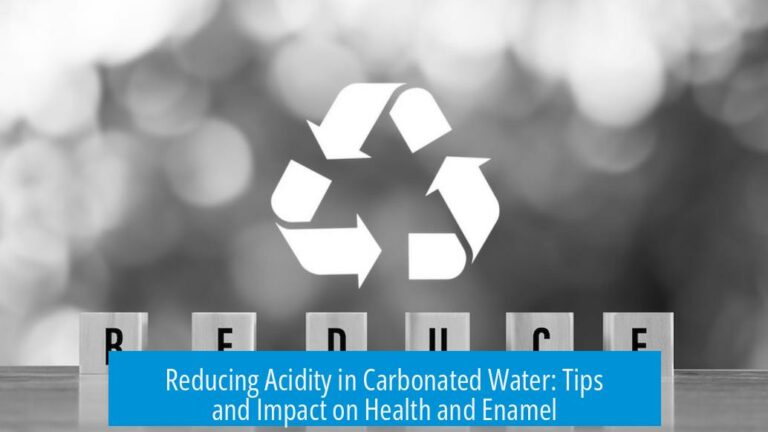 Reducing Acidity in Carbonated Water: Tips and Impact on Health and Enamel