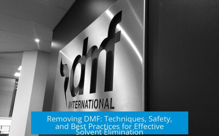Removing DMF: Techniques, Safety, and Best Practices for Effective Solvent Elimination