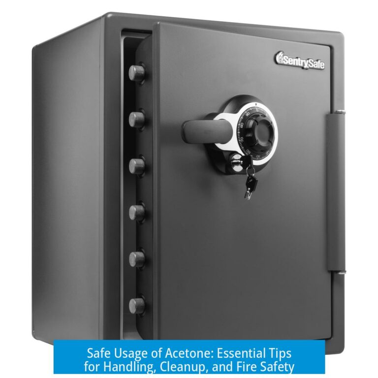 Safe Usage of Acetone: Essential Tips for Handling, Cleanup, and Fire Safety