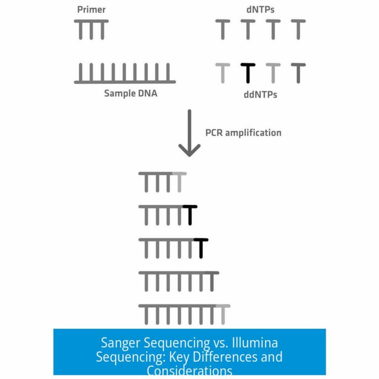 Sanger Sequencing vs. Illumina Sequencing: Key Differences and Considerations
