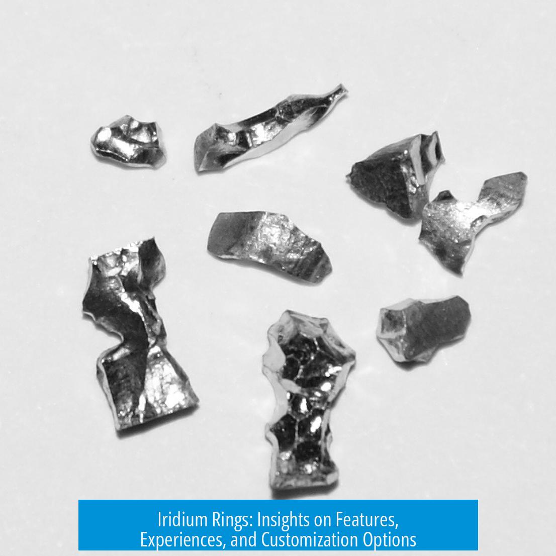 Iridium Rings: Insights on Features, Experiences, and Customization Options