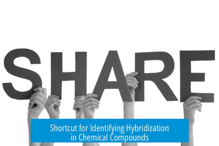 Shortcut for Identifying Hybridization in Chemical Compounds