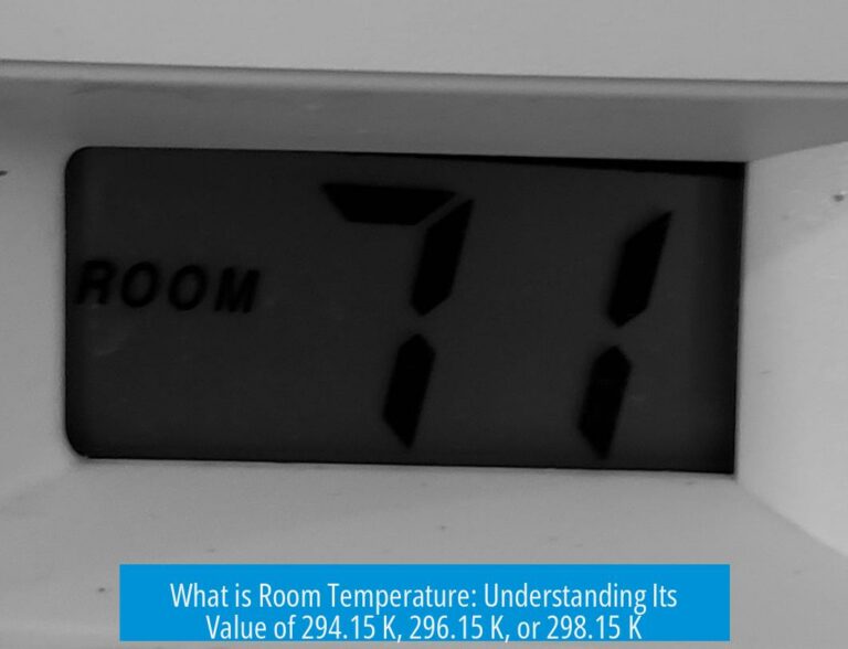 What is Room Temperature: Understanding Its Value of 294.15 K, 296.15 K, or 298.15 K