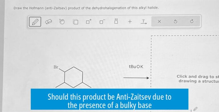 Should this product be Anti-Zaitsev due to the presence of a bulky base