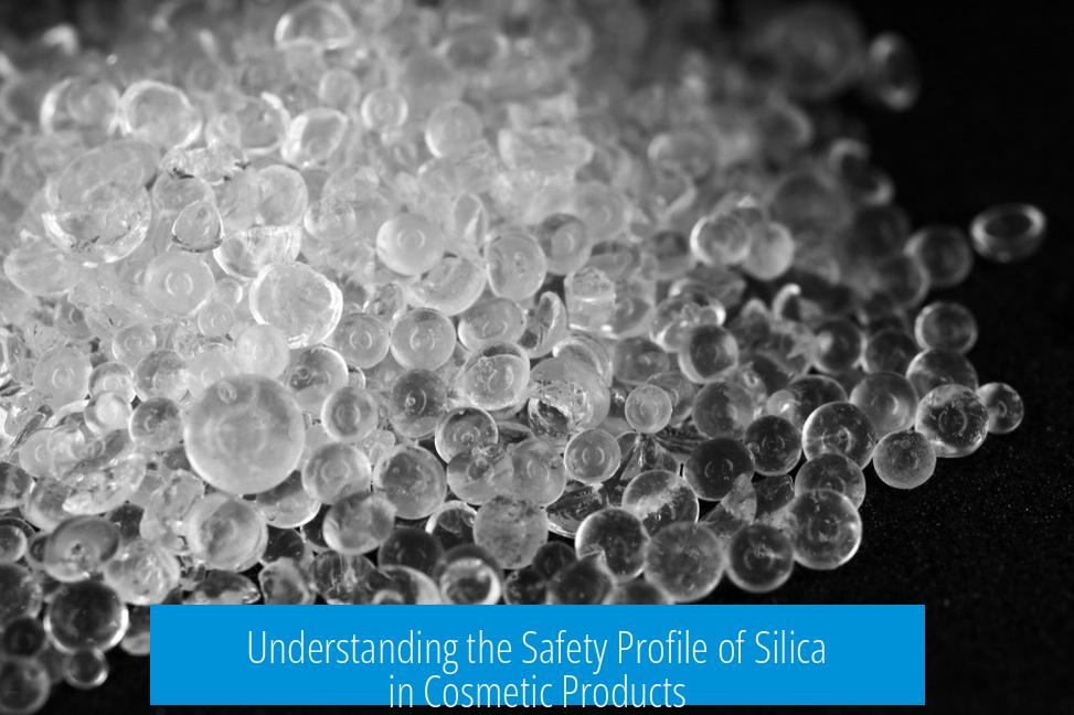 Understanding the Safety Profile of Silica in Cosmetic Products