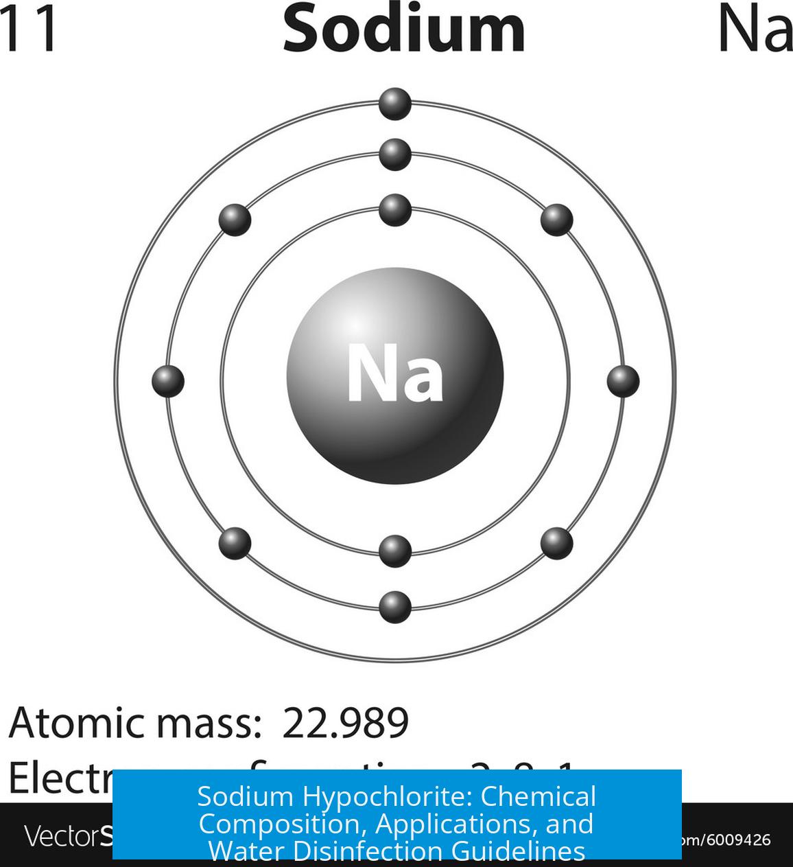 Sodium Hypochlorite: Chemical Composition, Applications, and Water Disinfection Guidelines