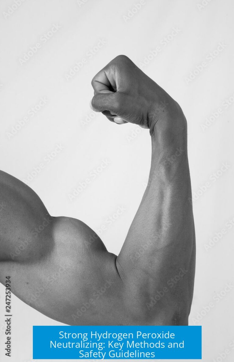 Strong Hydrogen Peroxide Neutralizing: Key Methods and Safety Guidelines