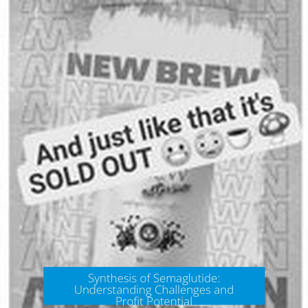 Synthesis of Semaglutide: Understanding Challenges and Profit Potential