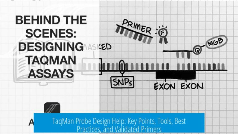 TaqMan Probe Design Help: Key Points, Tools, Best Practices, and Validated Primers