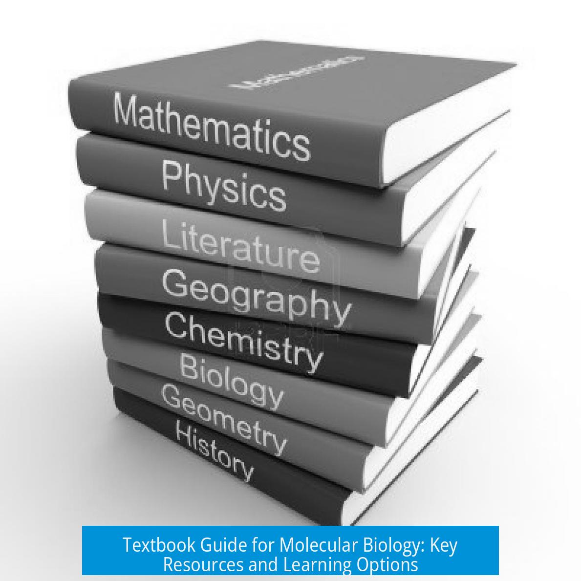 Textbook Guide for Molecular Biology: Key Resources and Learning Options