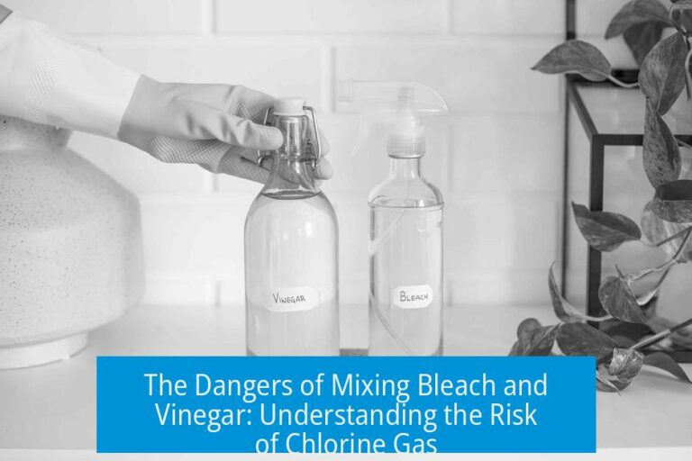 The Dangers of Mixing Bleach and Vinegar: Understanding the Risk of Chlorine Gas