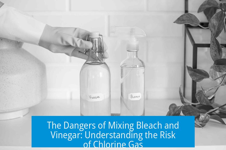 The Dangers of Mixing Bleach and Vinegar: Understanding the Risk of Chlorine Gas