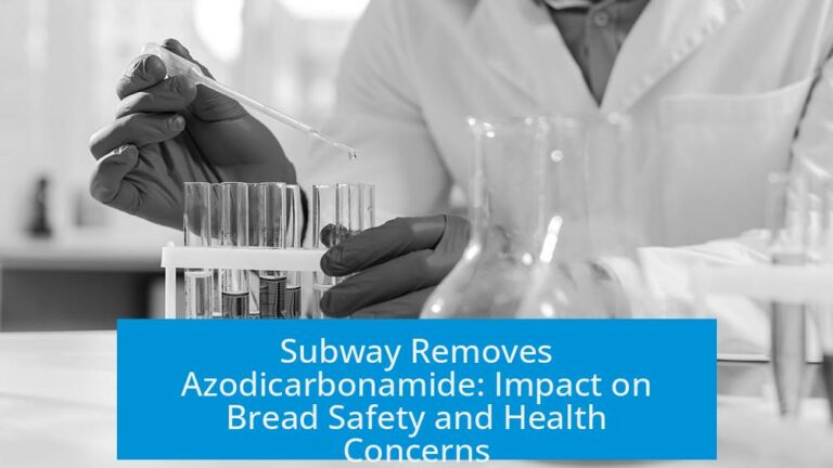Subway Removes Azodicarbonamide: Impact on Bread Safety and Health Concerns