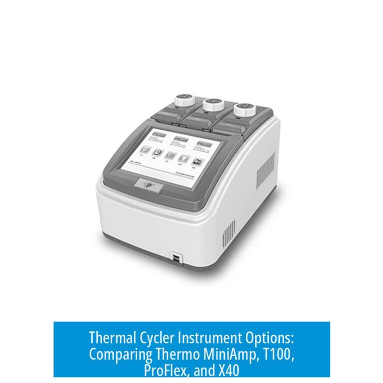 Thermal Cycler Instrument Options: Comparing Thermo MiniAmp, T100, ProFlex, and X40
