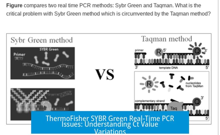 ThermoFisher SYBR Green Real-Time PCR Issues: Understanding Ct Value Variations