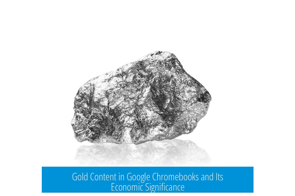Gold Content in Google Chromebooks and Its Economic Significance