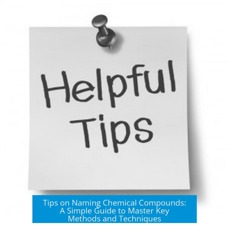 Tips on Naming Chemical Compounds: A Simple Guide to Master Key Methods and Techniques