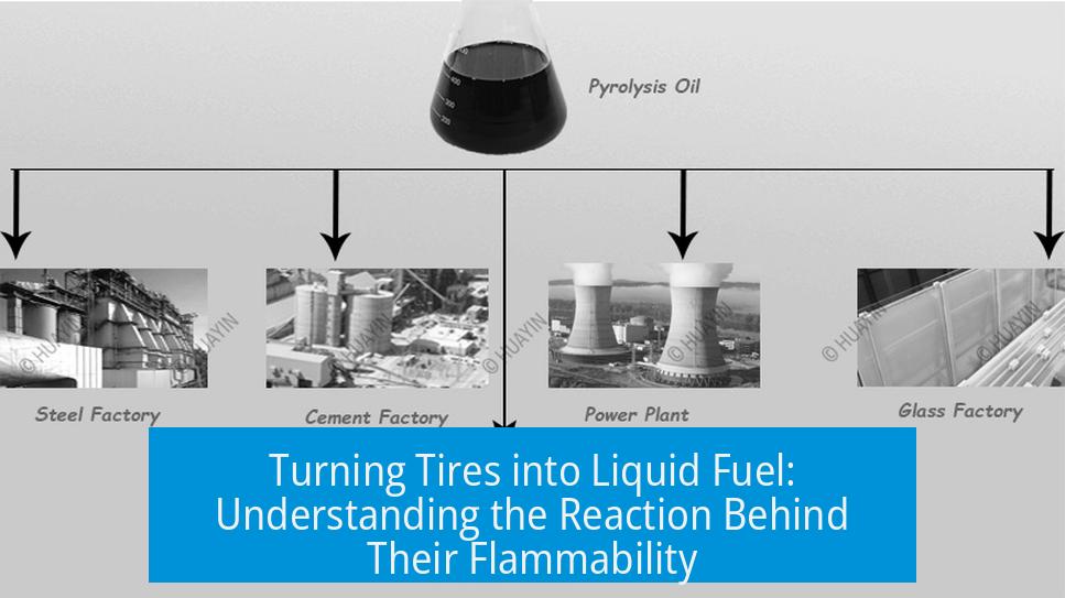 Turning Tires into Liquid Fuel: Understanding the Reaction Behind Their Flammability