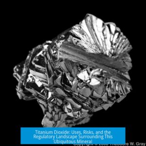 Titanium Dioxide: Uses, Risks, and the Regulatory Landscape Surrounding ...