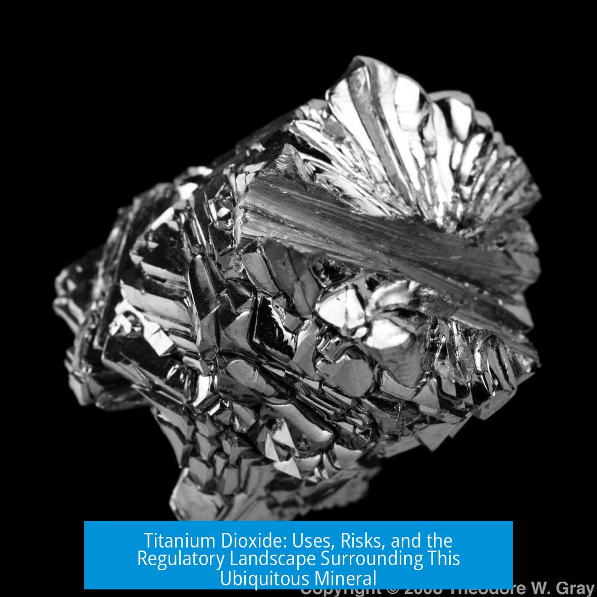 Titanium Dioxide: Uses, Risks, and the Regulatory Landscape Surrounding This Ubiquitous Mineral