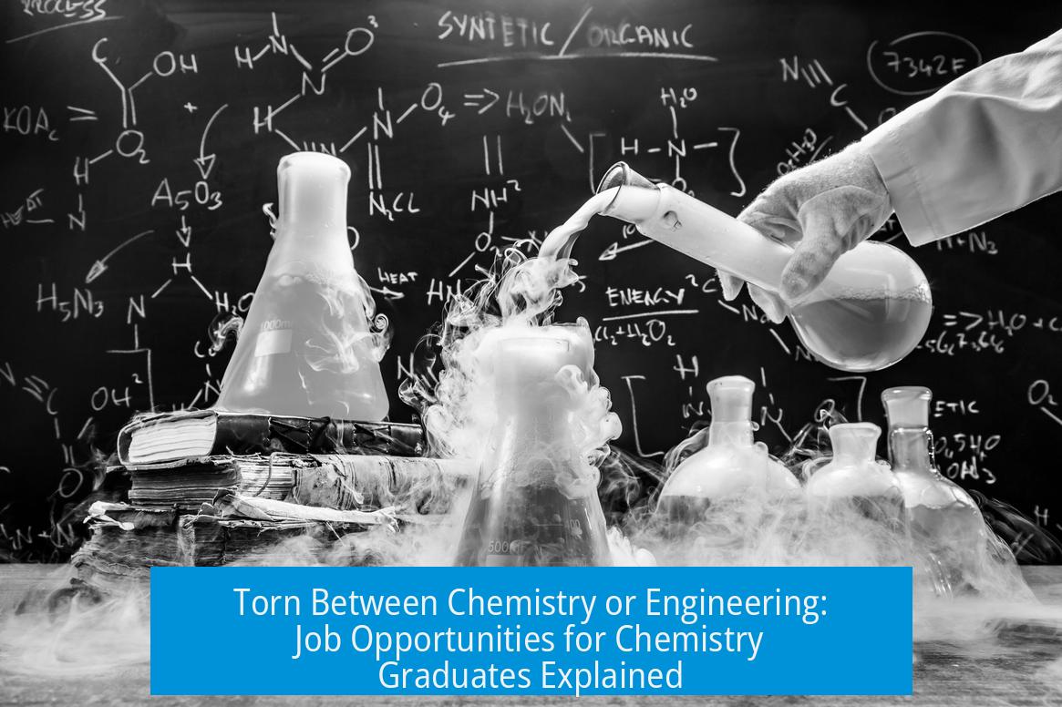 Torn Between Chemistry or Engineering: Job Opportunities for Chemistry Graduates Explained