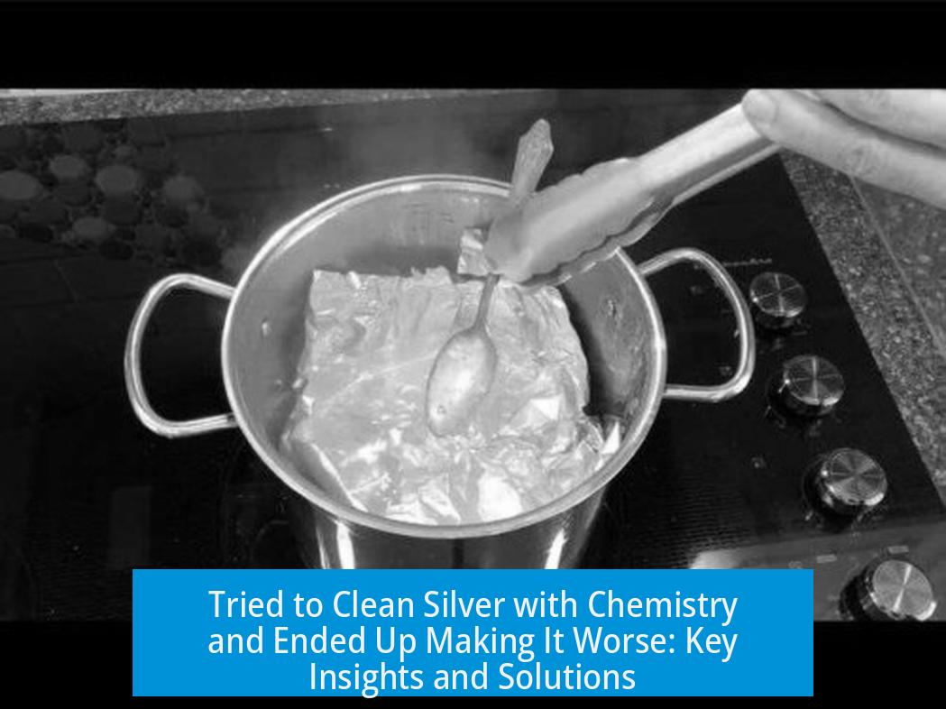 Tried to Clean Silver with Chemistry and Ended Up Making It Worse: Key Insights and Solutions