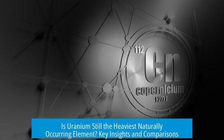 Is Uranium Still the Heaviest Naturally Occurring Element? Key Insights and Comparisons
