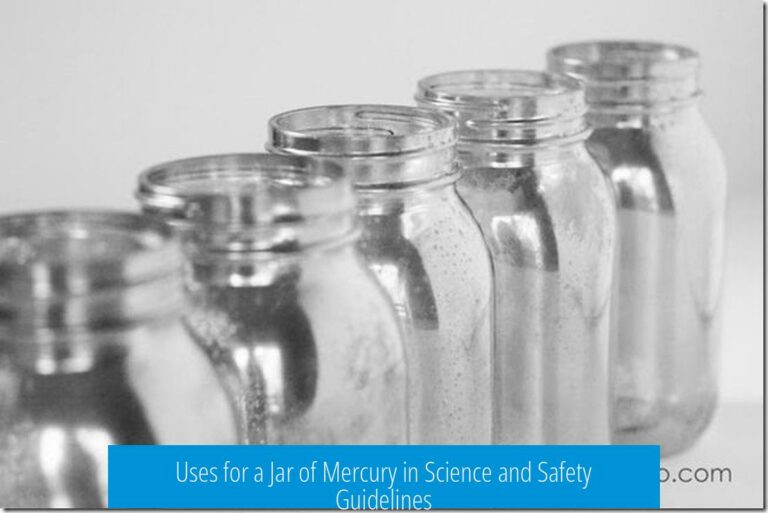 Uses for a Jar of Mercury in Science and Safety Guidelines