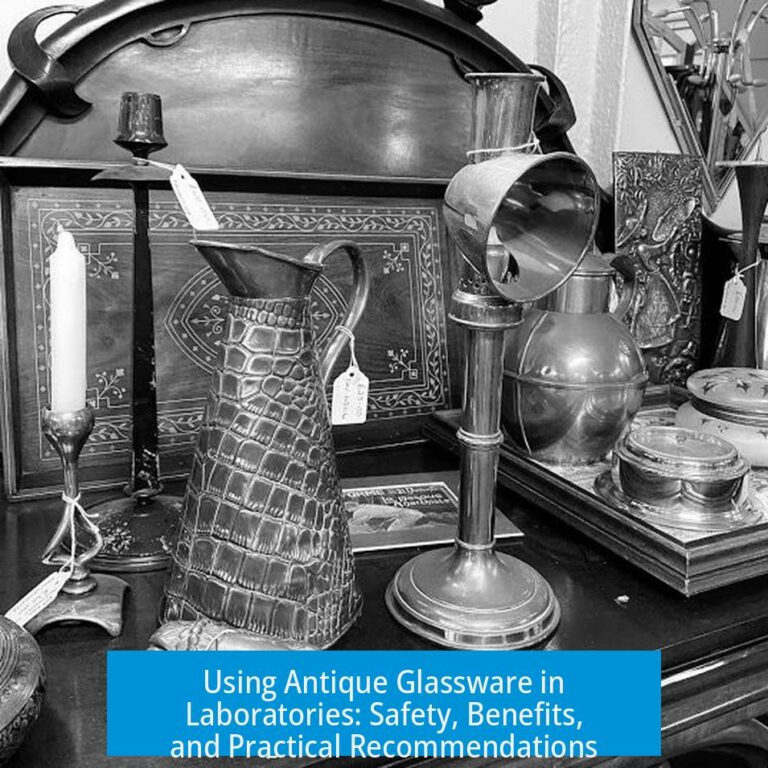Using Antique Glassware in Laboratories: Safety, Benefits, and Practical Recommendations