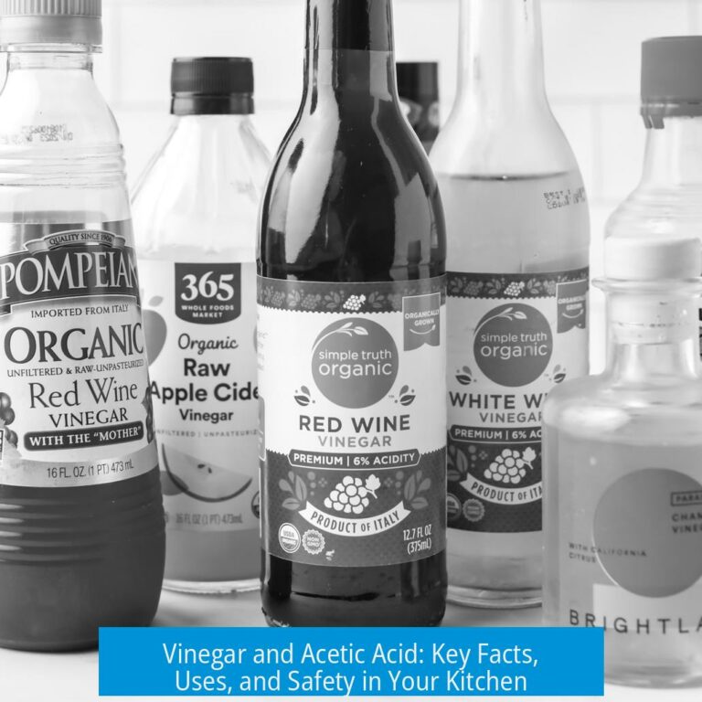 Vinegar and Acetic Acid: Key Facts, Uses, and Safety in Your Kitchen