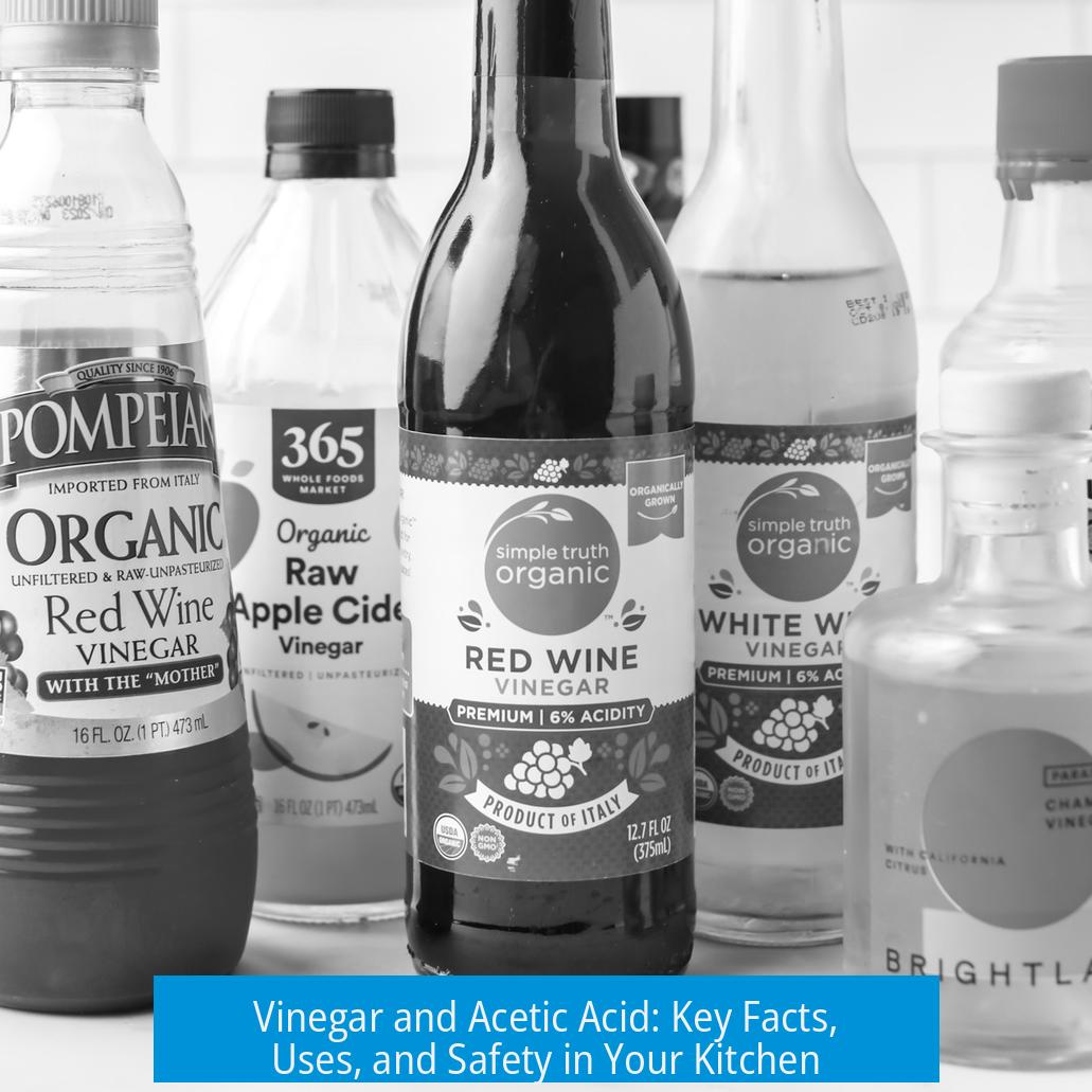 Vinegar and Acetic Acid: Key Facts, Uses, and Safety in Your Kitchen