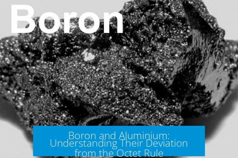 Boron and Aluminium: Understanding Their Deviation from the Octet Rule