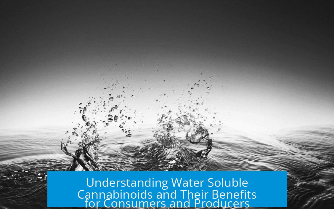 Understanding Water Soluble Cannabinoids and Their Benefits for Consumers and Producers