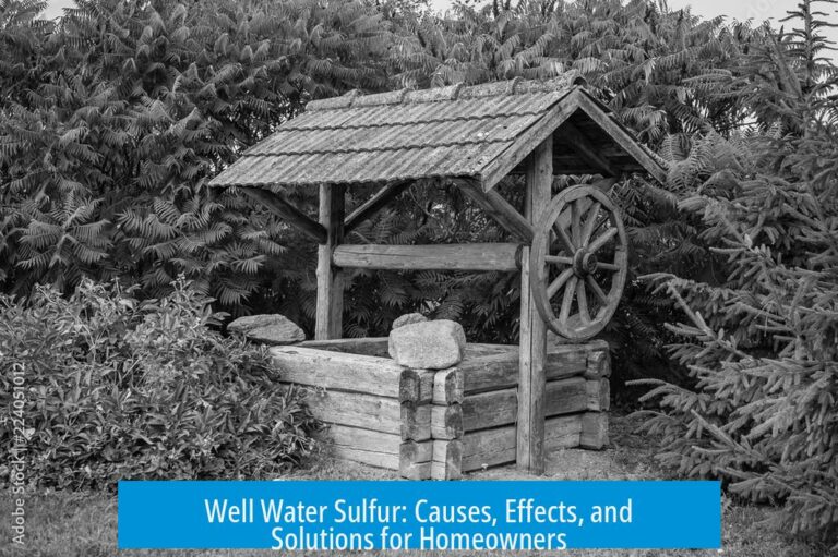 Well Water Sulfur: Causes, Effects, and Solutions for Homeowners