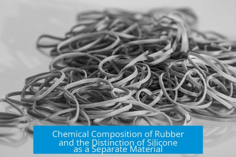 Chemical Composition of Rubber and the Distinction of Silicone as a Separate Material