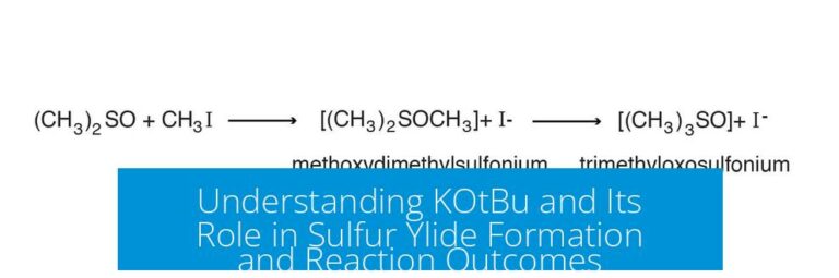 Understanding KOtBu and Its Role in Sulfur Ylide Formation and Reaction Outcomes