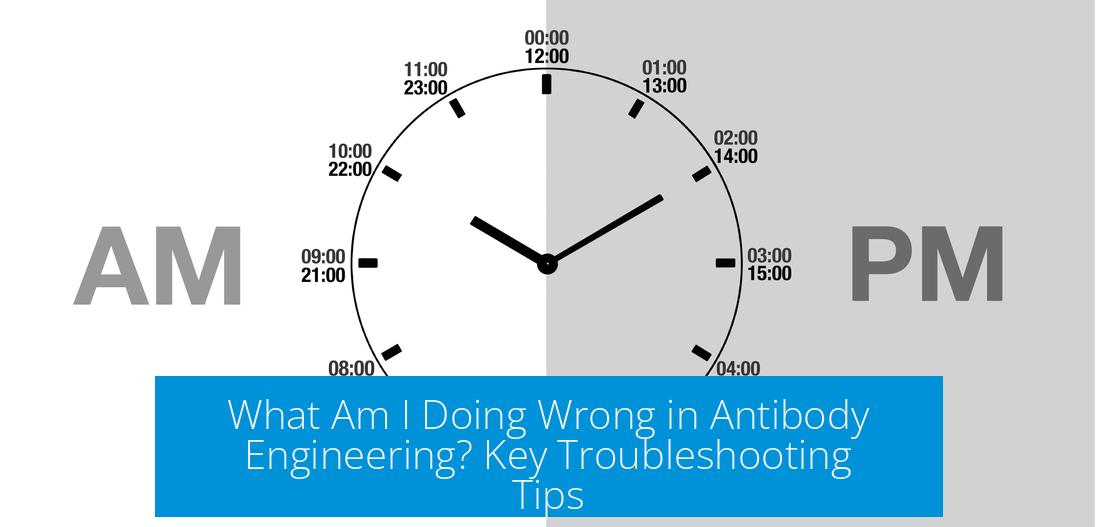 What Am I Doing Wrong in Antibody Engineering? Key Troubleshooting Tips
