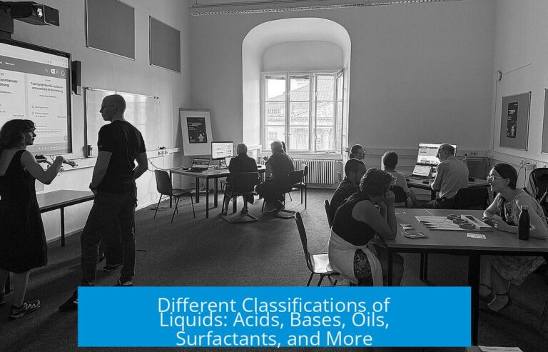 Different Classifications of Liquids: Acids, Bases, Oils, Surfactants, and More