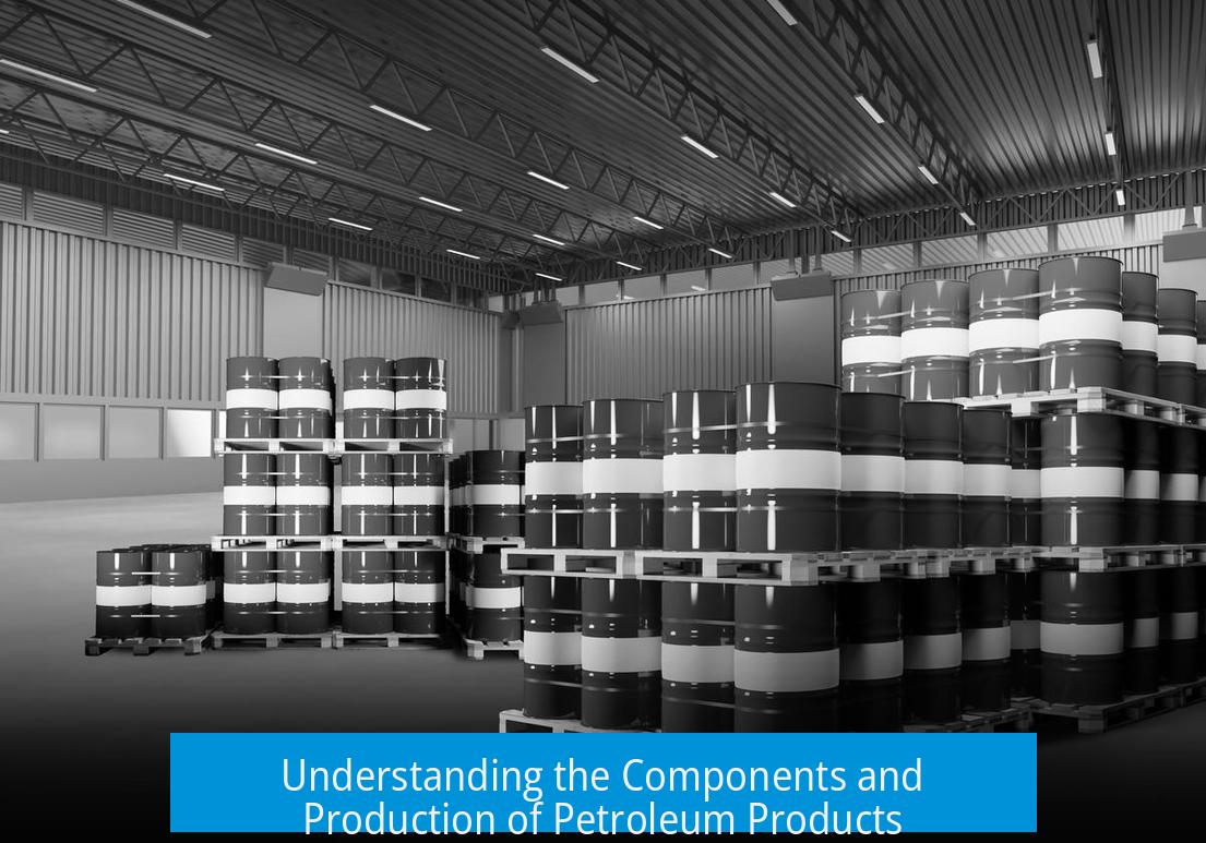 Understanding the Components and Production of Petroleum Products