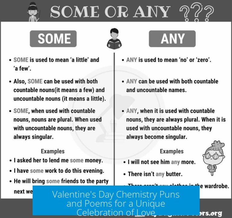 Valentine's Day Chemistry Puns and Poems for a Unique Celebration of Love