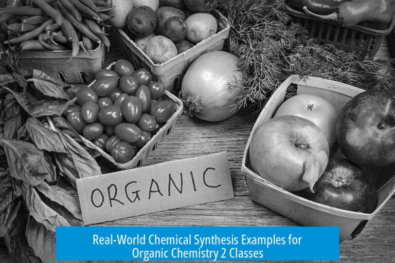 Real-World Chemical Synthesis Examples for Organic Chemistry 2 Classes