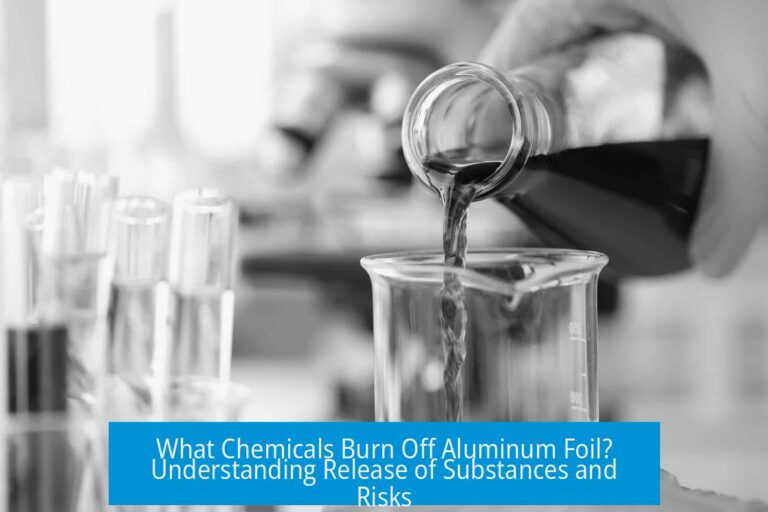 What Chemicals Burn Off Aluminum Foil? Understanding Release of Substances and Risks