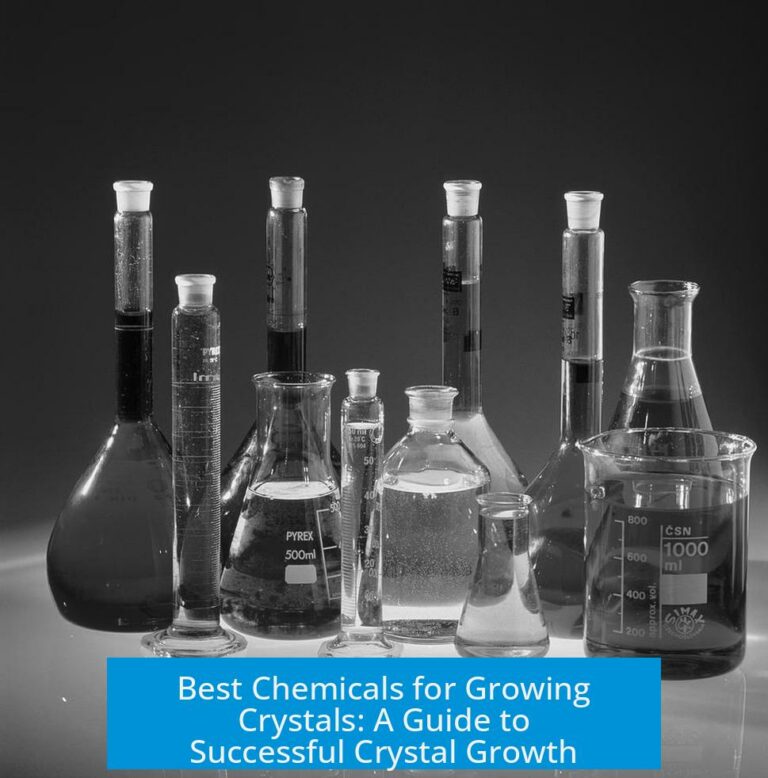 Best Chemicals for Growing Crystals: A Guide to Successful Crystal Growth