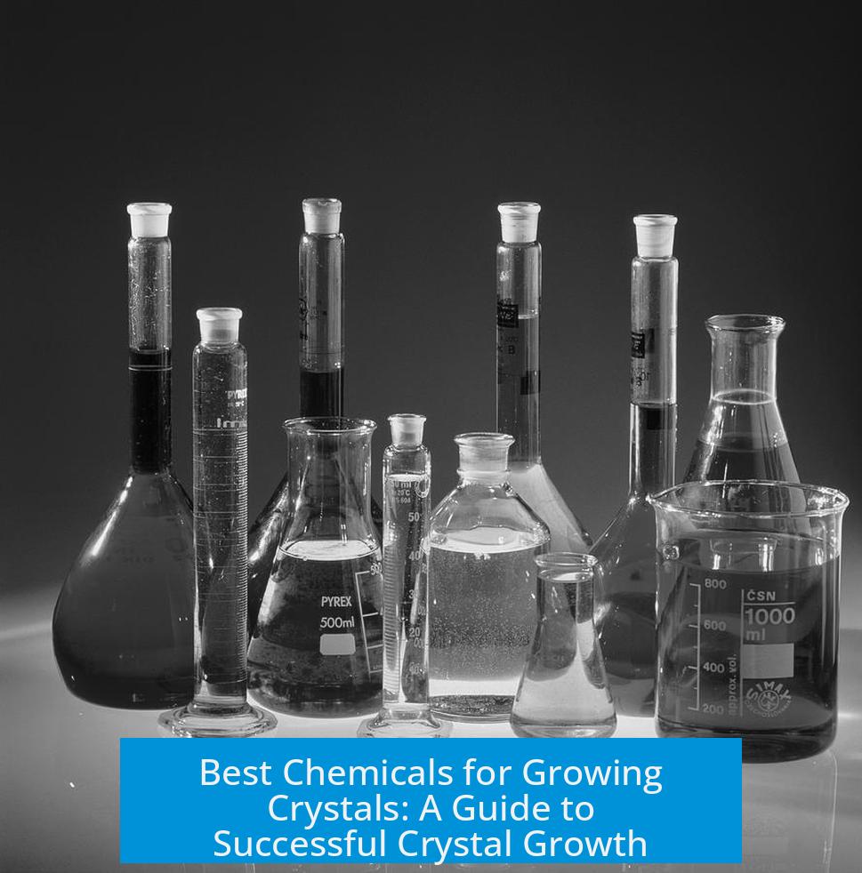 Best Chemicals for Growing Crystals: A Guide to Successful Crystal Growth